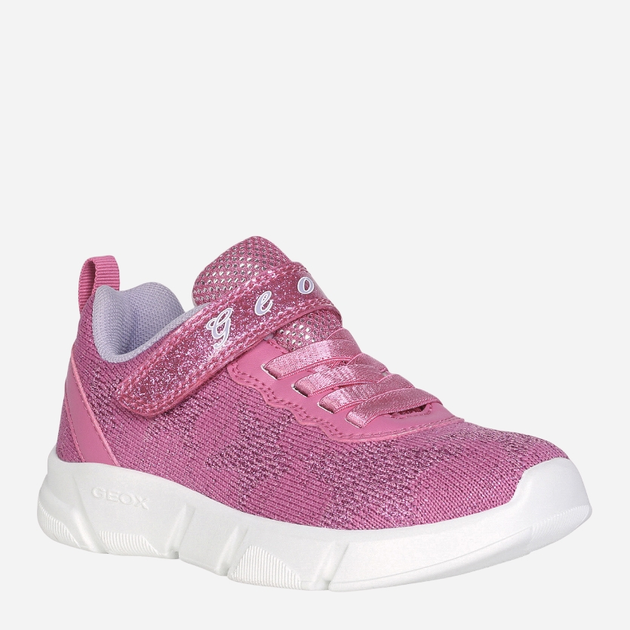 Buty sportowe dziecięce dla dziewczynki na rzepy Geox J15DLC-07QBC-C8257 25 Różowe (8050036119476) - obraz 2