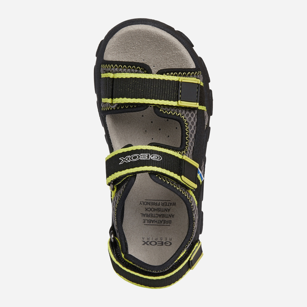 Дитячі сандалії для хлопчика Geox J1524A-014CE-C9151 32 Чорні (8050036046567) - зображення 4