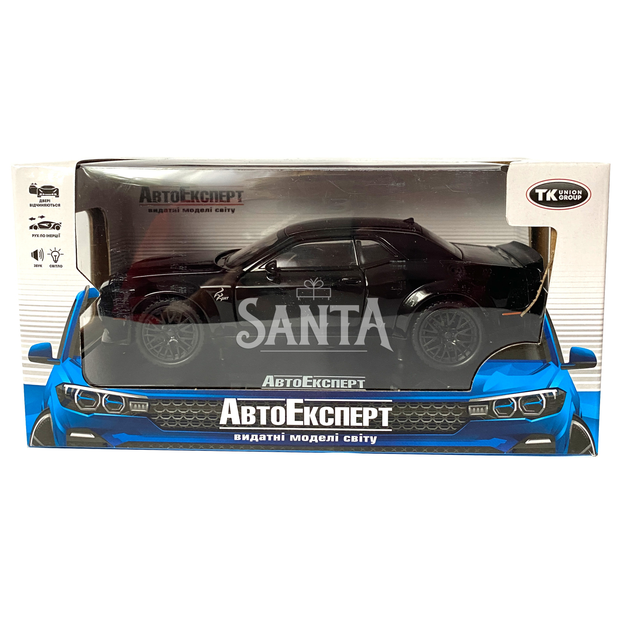 Игрушечная машинка металлическая Dodge Challenger SRT, Додж
