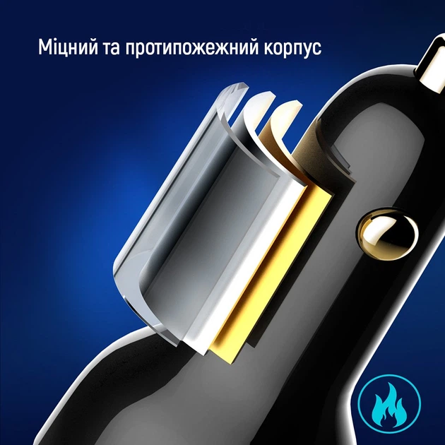 Автомобільний зарядний пристрій Colorway Power Delivery Port PPS USB 5А 100W (USB-A + USB-C) Black (CW-CHA044PD-BK) - зображення 11