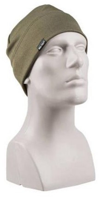 Шапка Mil-Tec демисезонная army beanie soft Olive 12144101 - изображение 2