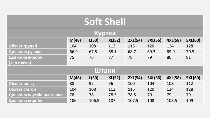 Костюм Undolini Soft Shell ВСУ 48 (UND) - изображение 10