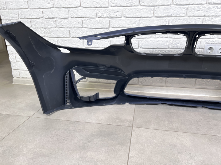Передний бампер в сборе в стиле M3 для BMW 3 Series F30 F31 2012-2018 (под омыватели / без отверстий под парктроники) KINDLE для BMW 3 series F30 2012-2018 (8269) - изображение 5