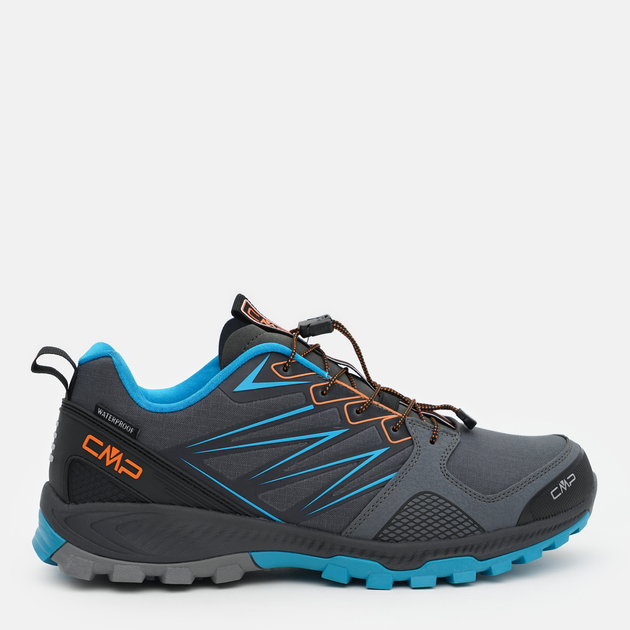 Акція на Чоловічі кросівки для бігу з мембраною CMP Atik Wp Trail Running Shoes 3Q31147-47UN 41 26.5 см Antracite/Reef від Rozetka