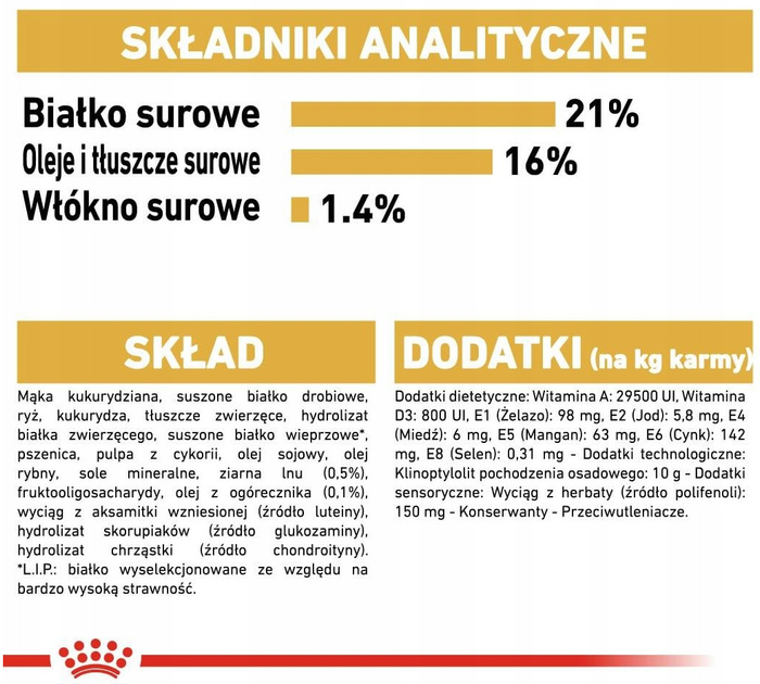 Sucha karma Royal Canin West Highland White Terrier Adult dla dorosłych i starzejących się psów 500 g (3182550751292) - obraz 8