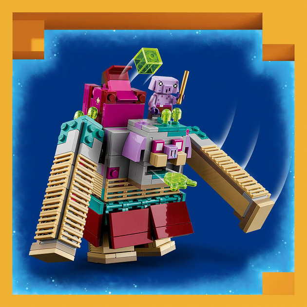 Конструктор LEGO Minecraft Сутичка з пожирачем 420 деталей (21257) - зображення 6