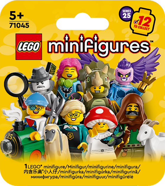 Zestaw klocków Lego Minifigures seria 25 9 części (71045) - obraz 1
