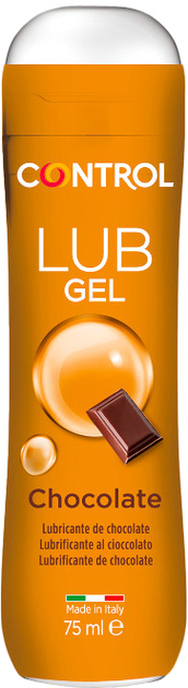 Інтимний гель intymny Control Lub Gel на водній основі Chcolate 75 мл (8058664099832) - зображення 1