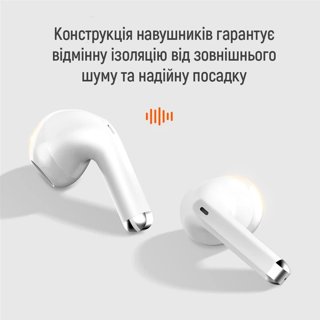 Навушники ColorWay Slim TWS-2 Earbuds White (CW-TWS2WT) - зображення 12