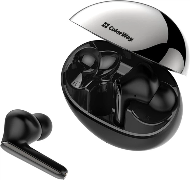 Навушники СolorWay TWS-3 Earbuds Black (CW-TWS3BK) - изображение 4