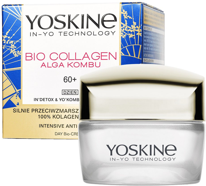 Крем для обличчя Yoskine Bio Collagen денний 60+ 50 мл (5900525072337) - зображення 1