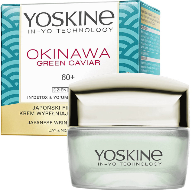 Krem do twarzy Yoskine Okinawa Green Caviar na dzień i na noc 60+ 50 ml (5900525058720) - obraz 1
