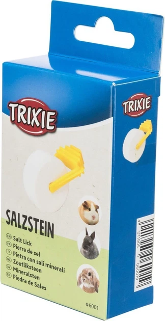 Соль для средних грызунов Trixie с держателем 84 гр (TX-6001) - изображение 2
