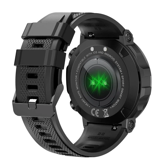 Смарт-годинник Lige S56T Black (тонометр, пульсометр, кисень у крові, дзвінки) - Фото 6 Смарт-годинник Lige S56T Black (тонометр, пульсометр, кисень у крові, дзвінки) - зображення 6