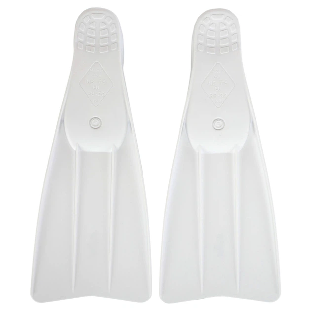 Ласты тренировочные с закрытой пяткой Cima 8967 размер S (36-37) White - изображение 2