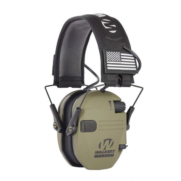 Активні тактичні протишумні захисні навушники для стрільби Slim Shooter - зображення 1