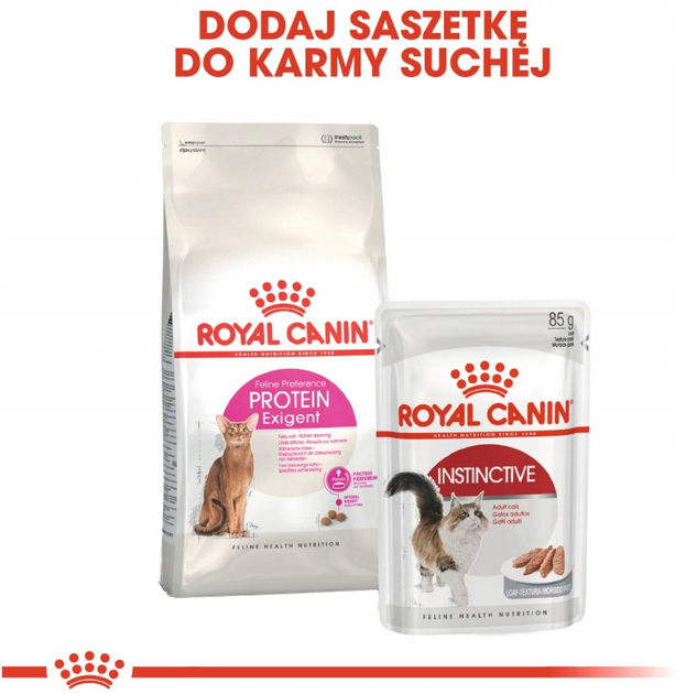 Sucha karma Royal Canin Exigent Protein Preference dla wymagających dorosłych kotów 2 kg (3182550767194) - obraz 2