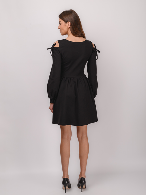 Плаття міні жіноче MODAGI A7 S/M Чорне (5904996500238) - зображення 2