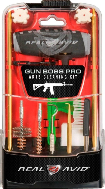 Набір для чистки Real Avid Gun Boss Pro AR-15 Cleaning Kit - зображення 1
