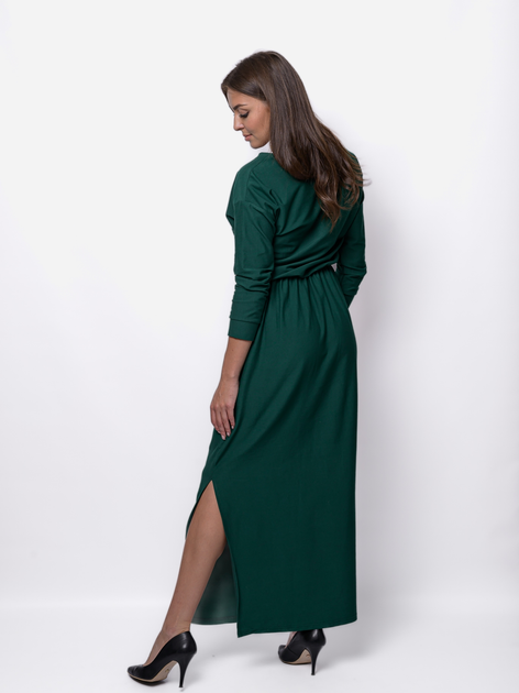 Плаття максі жіноче MODAGI A27 S/M Зелене (5904996500931) - зображення 2