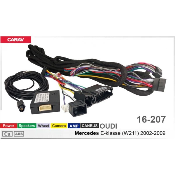 Перехідник для магнітол 9", 10.1" Mercedes E-klasse Carav 16-207 - зображення 5