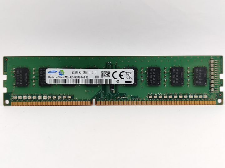 Оперативная память Samsung DDR3 4Gb 1600MHz PC3-12800U (M378B5173DB0 ...