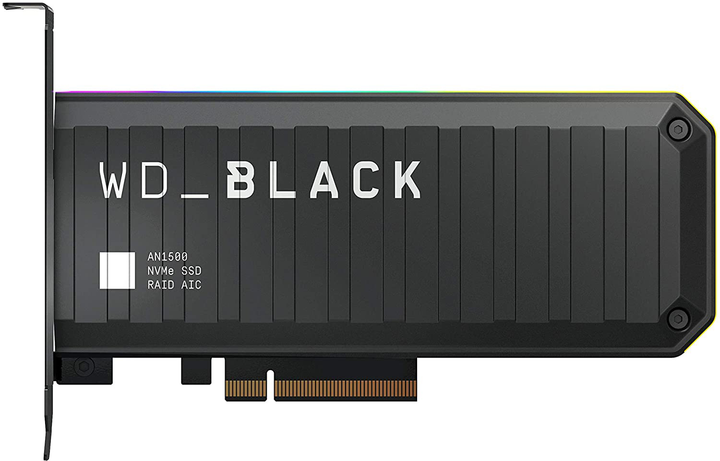 SSD диск Western Digital Black AN1500 NVMe 1TB PCIe 3.0 (WDS100T1X0L) - зображення 1