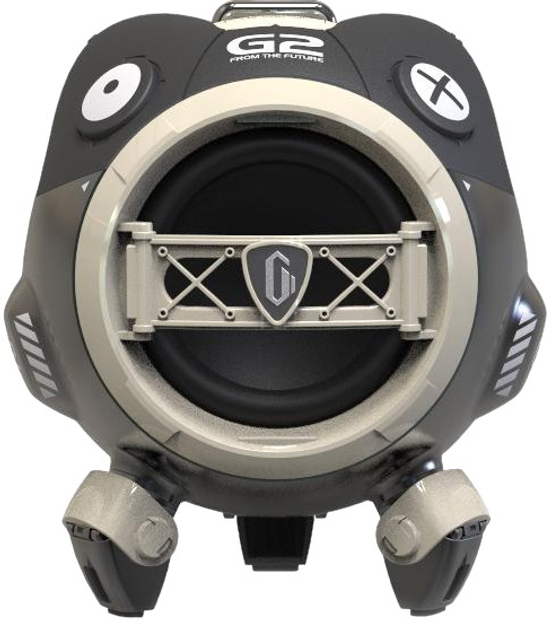 Głośnik przenośny GravaStar Venus sci-fi Bluetooth 5.0 White (GRAVASTAR G2_WHT) - obraz 1