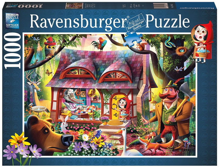 Пазл Ravensburger Червона Шапочка 1000 елементів (4005556174621) - зображення 1