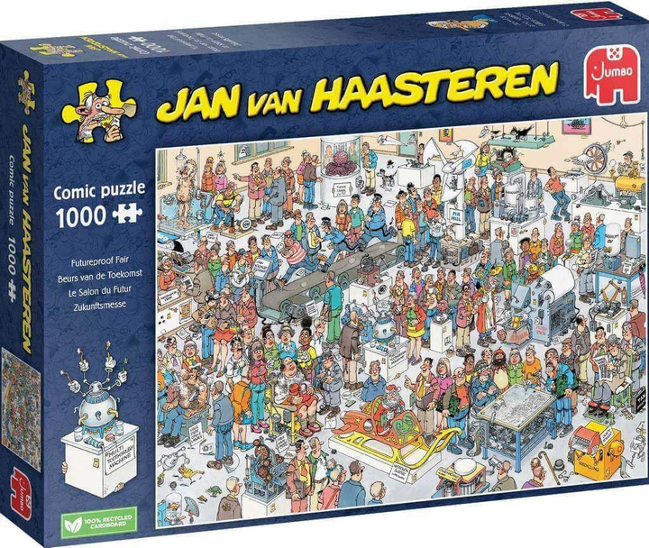 Puzzle Jumbo Fabryka 1000 elementów (8710126200650) - obraz 1