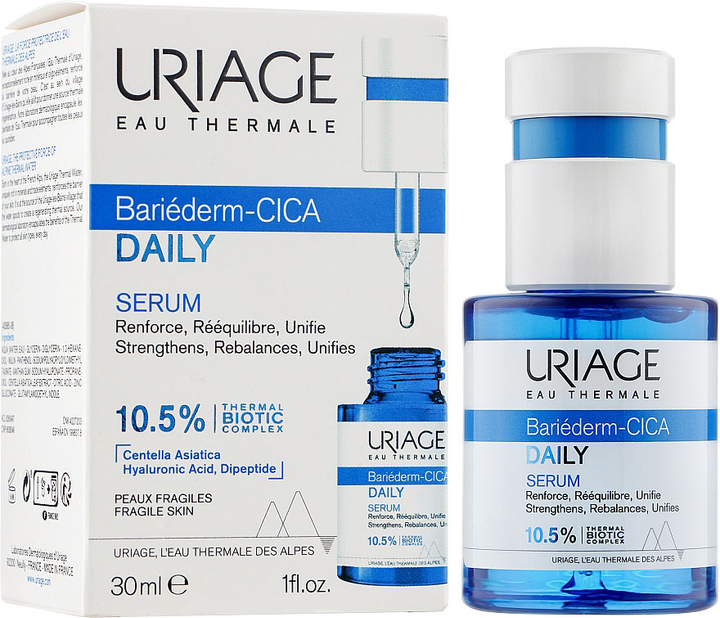 Serum do twarzy Uriage Bariederm Cica Daily Serum 30 ml (3661434011931) - obraz 1