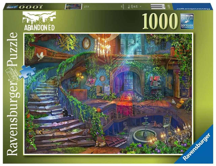 Puzzle Ravensburger Hotel 1000 elementów (4005556161898) - obraz 1