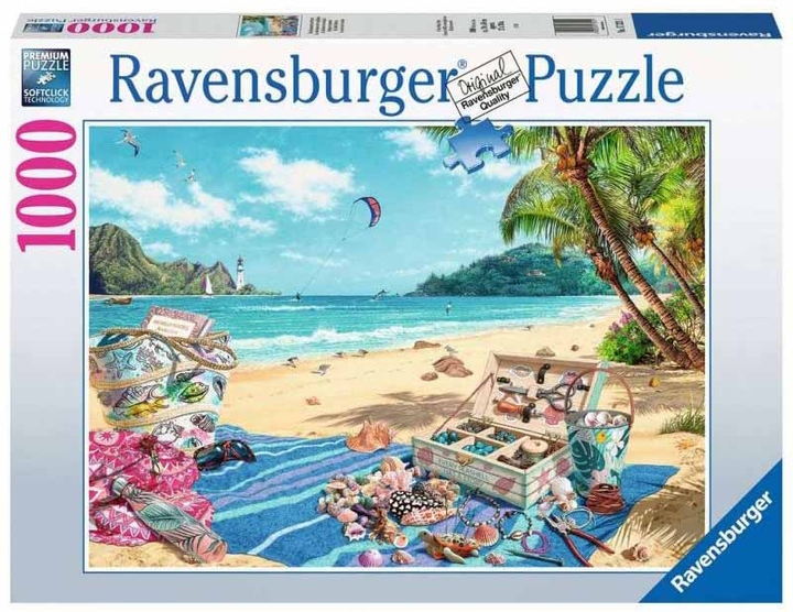 Puzzle Ravensburger Kolekcja muszli 1000 elementów (4005556173211) - obraz 1