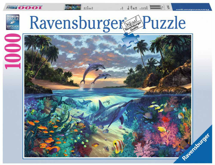 Puzzle Ravensburger Koralowa zatoka 1000 elementów (4005556191451) - obraz 1