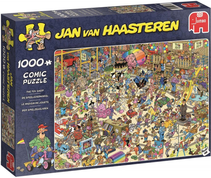Puzzle Jumbo Sklep z zabawkami 1000 elementów (8710126190739) - obraz 1