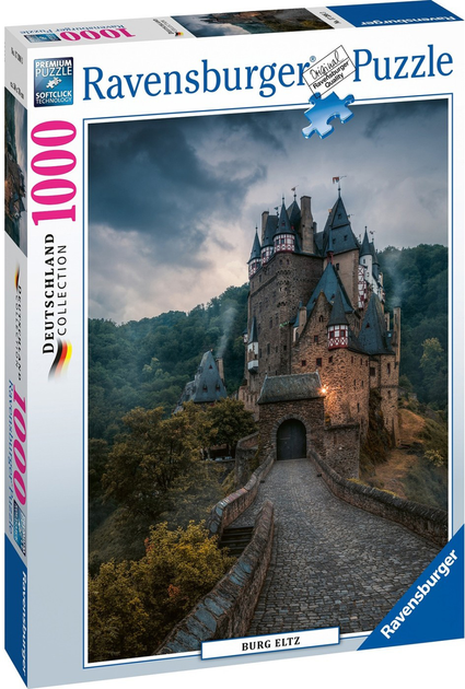 Puzzle Ravensburger Zamek Eltz 1000 elementów (4005556173983) - obraz 1