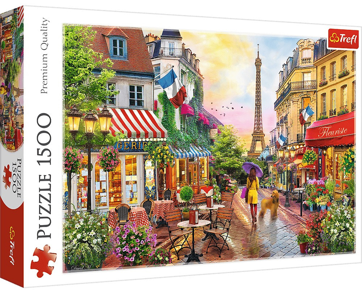 Puzzle Trefl Urok Paryża 1500 elementów (5900511261561) - obraz 1