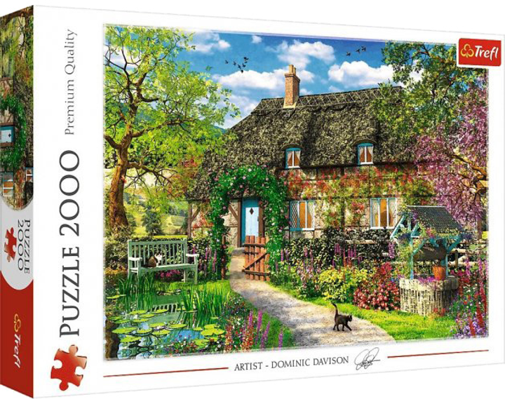 Puzzle Trefl Wiejska chatka 2000 elementów (5900511271225) - obraz 1