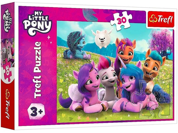 Puzzle Trefl Przyjacielskie Kucyki My Little Pony 30 elementów (5900511182996) - obraz 1