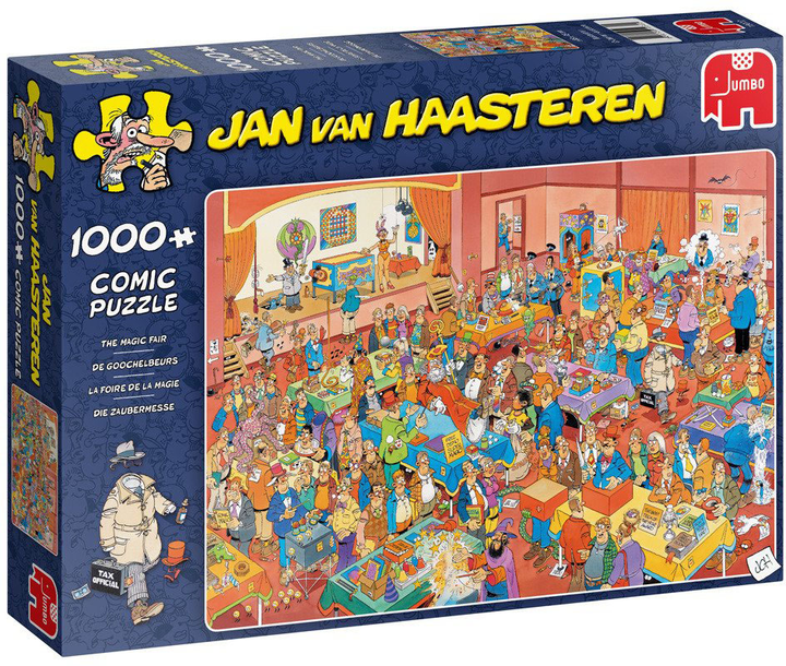 Puzzle Jumbo Magiczny jarmark 1000 elementów (8710126190722) - obraz 1