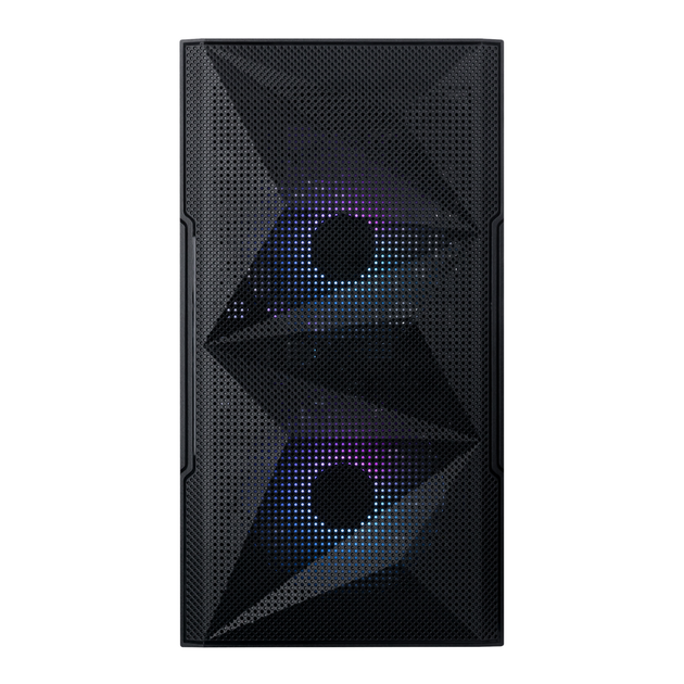 Корпус Prologix E113 Tempered Glass & Mesh Black - зображення 6