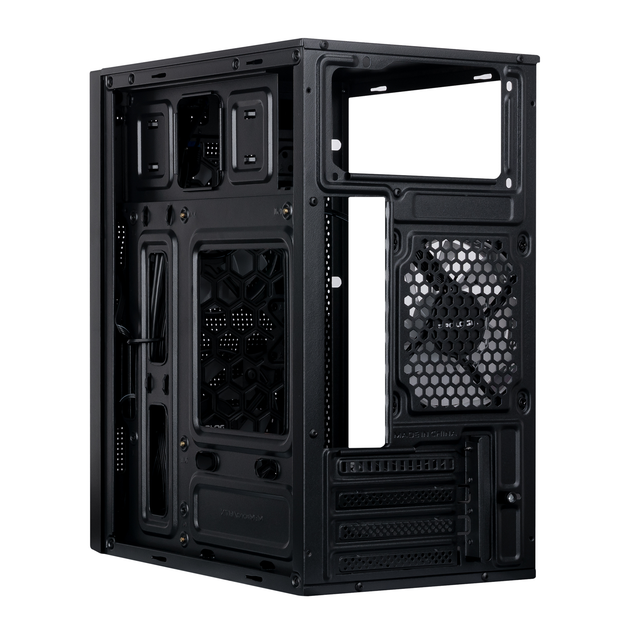 Корпус Prologix E113 Tempered Glass & Mesh Black - зображення 8