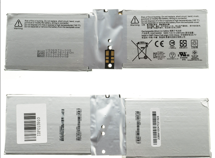 Аккумулятор Батарея Microsoft Surface book 2, G3HTA044H - Фото 2 Аккумулятор Батарея Microsoft Surface book 2, G3HTA044H - изображение 2