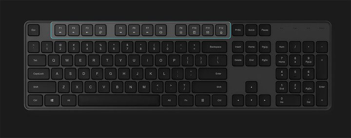 Комплект Xiaomi Wireless Keyboard and Mouse Combo (BHR6100GL) - изображение 8