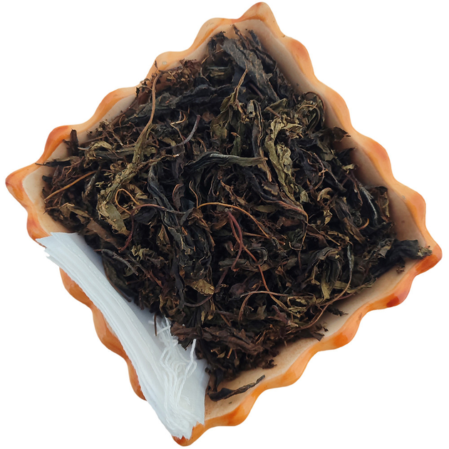 Чай травяной листовой Черешня Ферментированная 50г + 10 фильтр мешочков Карпатский натуральный Лесосад - изображение 1