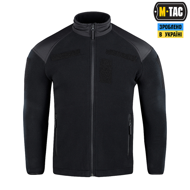 Куртка M-TAC Combat Fleece Jacket Black Size S/L - изображение 2