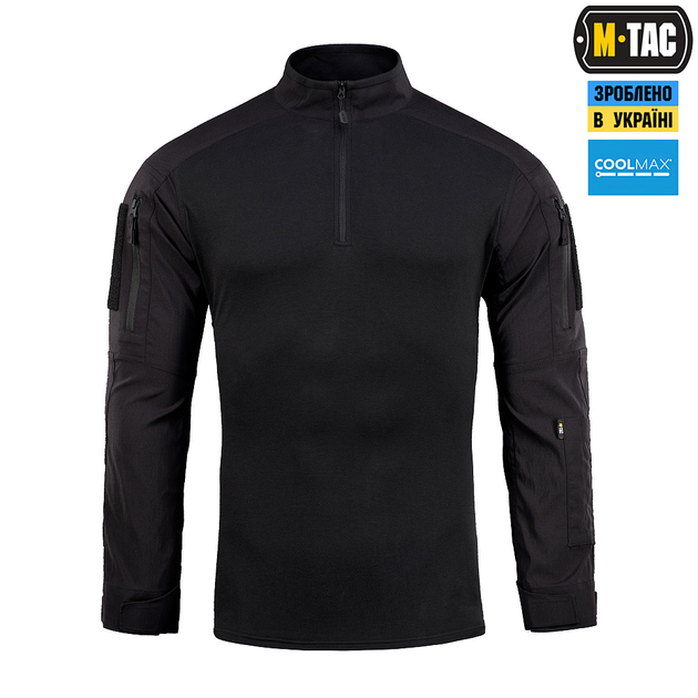 Сорочка M-TAC літня бойова Black Size M/R - зображення 2