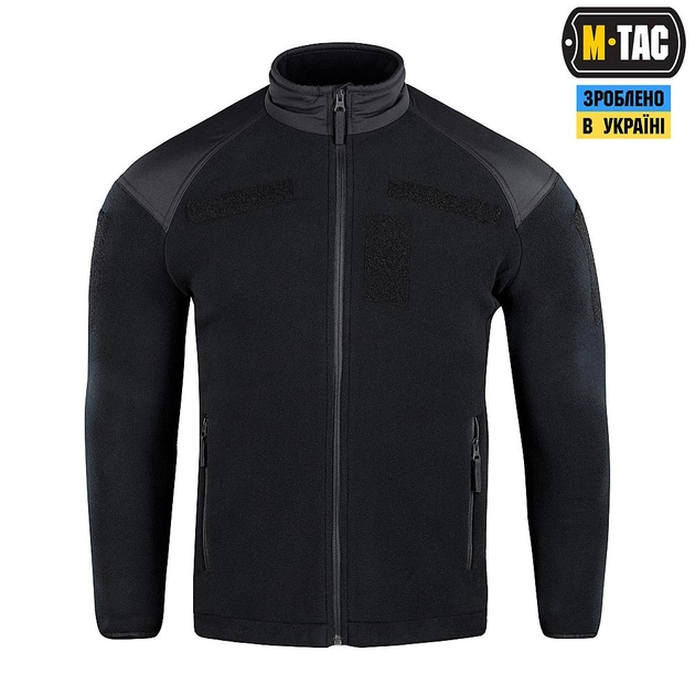 Куртка M-TAC Combat Fleece Jacket Black Size M/L - изображение 2