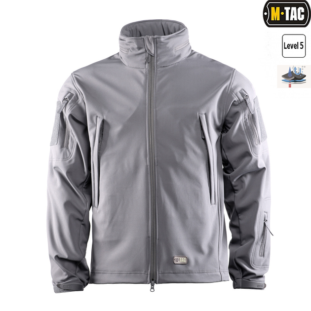 Куртка Soft-Shell M-Tac Grey Size M - изображение 2