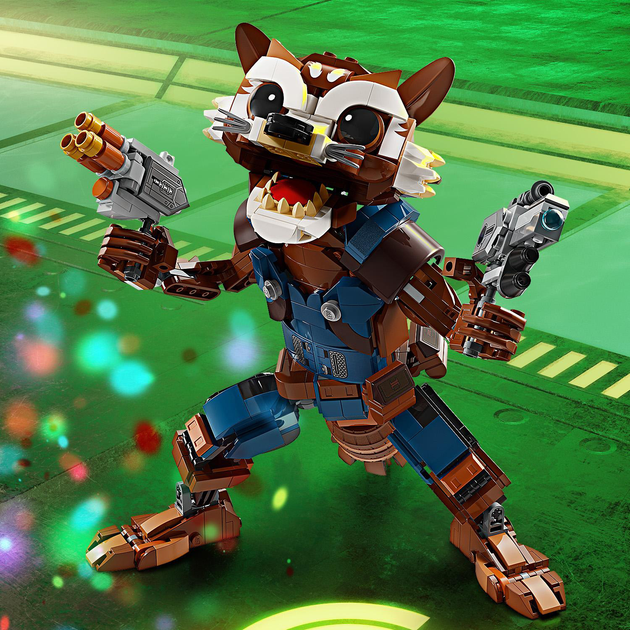 Zestaw klocków LEGO Super Heroes Rocket i Mały Groot 566 elementów (76282) - obraz 6